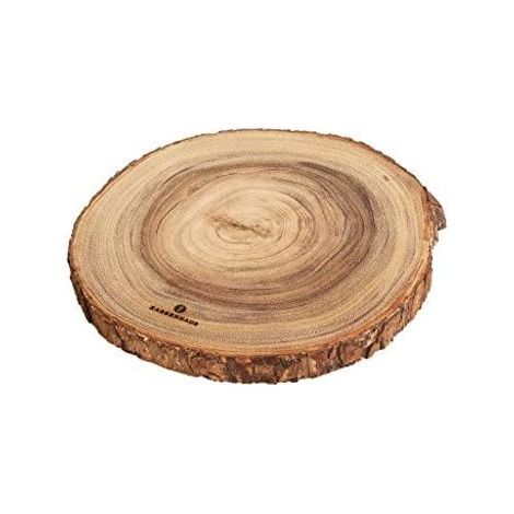Zassenhaus Tagliere da Portata Acacia Rotondo 32x2.5cm (1/4)