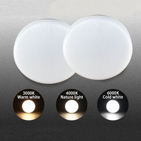 10 spécifications : Lumière chaude 3000 K  Couleur : Blanc  Matériaux : PMMA + Alliage  AC110-220 V