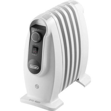 Delonghi TRNS0505M, Nano Oil Filled Radiator, 500 Watt, white