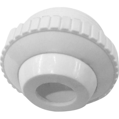 Remplacement SP1419D Raccord d'entrée de débit directionnel Hydrostream à ouverture 3/4" blanc avec filetage MIP 1-1/2" (1/4)