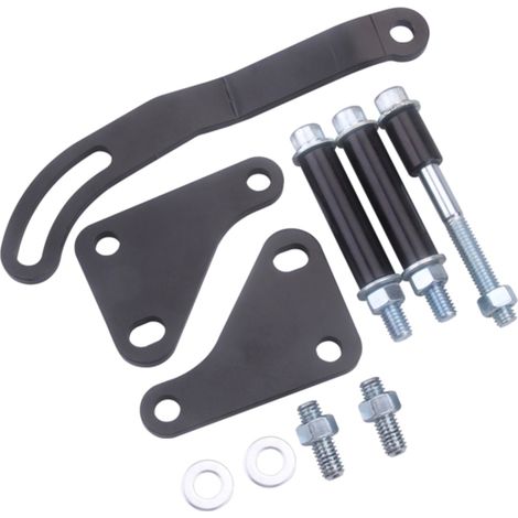 Kit de remplacement de support de pompe de direction SBC, support d'alternateur en fonte pour SWP LWP Saginaw GM SB Chevy 350 (1/5)