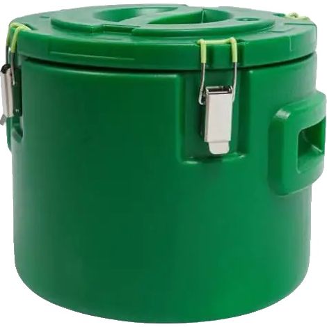 Suppenbehälter, 15 l Fassungsvermögen, maximale Temperatur 100 °C, Warmhaltezeit 8–12 Stunden, Innenmaße 31 × 23 cm, Außenmaße 34 × 29 cm (1/5)