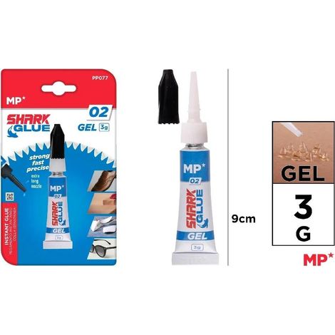 Colla gel istantanea Shark Glue 3g