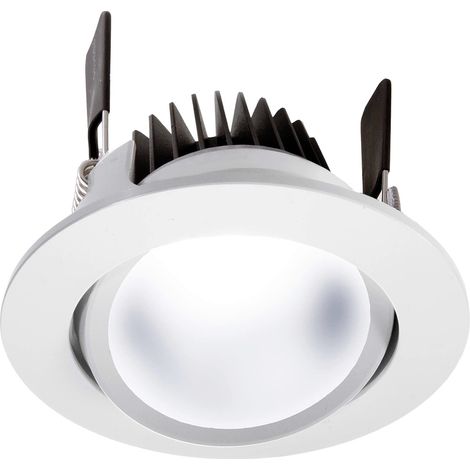 Deko-Light Schwenkbare LED Deckeneinbauleuchte COB 68 aus (1/5)