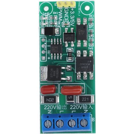 Module de contrôle PWM, carte de contrôle de micro-ordinateur à puce unique, AC220V YYAC-3S (1/5)