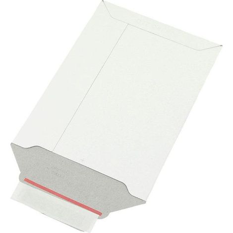 Versandtasche Maße 175x250mm A5 Gewicht 500g/qm Vollpappe weiß SK TRANSPAK (1/3)