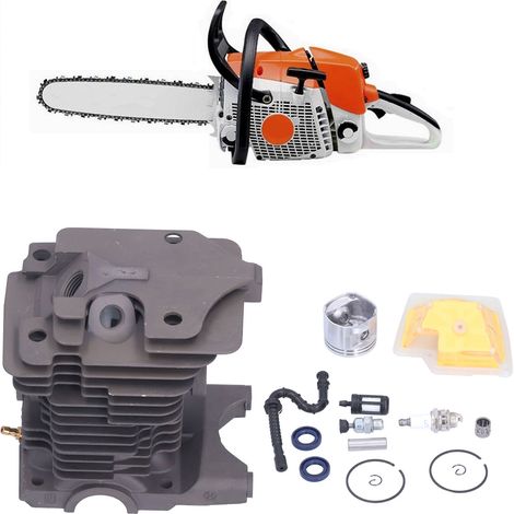 Passend für Stihl MS270 und MS280 Kettensägen: Zylinder, Kolben, Luftfilter, Öldichtung, Druckminderer, 46-mm-Ersatzteile (1/5)