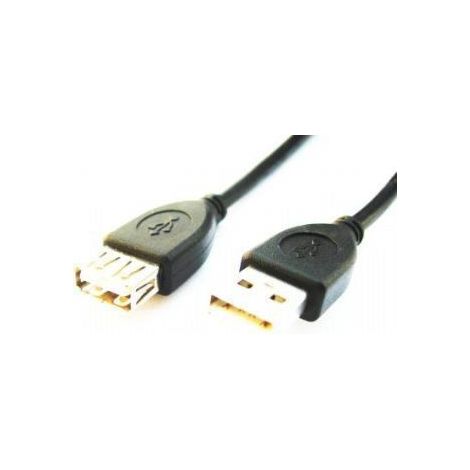 Cable USB 2.0 AA Gembird de 3 m - Cable alargador USB (1/5)