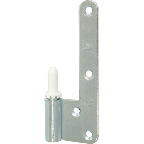 Paumelle universelle NF mâle à lame en L main droite - MONIN - TORBEL INDUSTRIE