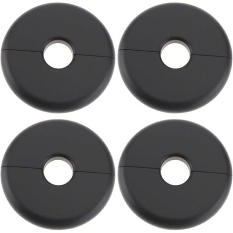 Pair Radiator Pipe Cover 16mm 70mm Diameter Radiator Pipe Cover for Radiator Wall Pipe Decoration Black 4pcs