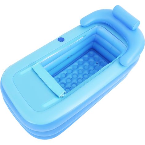 Folding Portable Adult Inflatable Tub Bathtub Spa Warm Bath Tub Blow Up PVC (1/5)