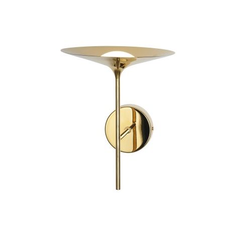Applique parete oro tonda minimal HANA LED 6W Maxlight
