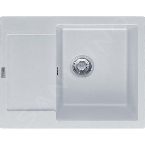Franke Maris - Évier en fragranit MRG 611-62, 62x50 cm, blanc artic 114.0284.758 (1/3)