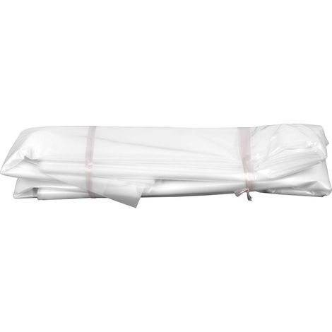 Bâche de serre 15x40 pieds (6 mil) - Film polyéthylène transparent anti-UV, isolation thermique et robustesse optimale (1/5)