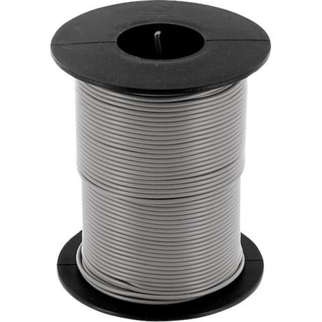 econ connect KL025GR50 Litze  1 x 0.25 mm² Grau 50 m