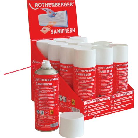 SANIFRESH ESPRAY DE LIMPIEZA Y DESINFECCION (12 BOTES) - ROTHENBERGER