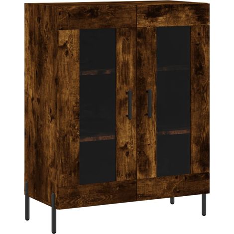 Sideboard Smoked Oak 69.5x34x90 cm Engineered Wood vidaXL (1/5)