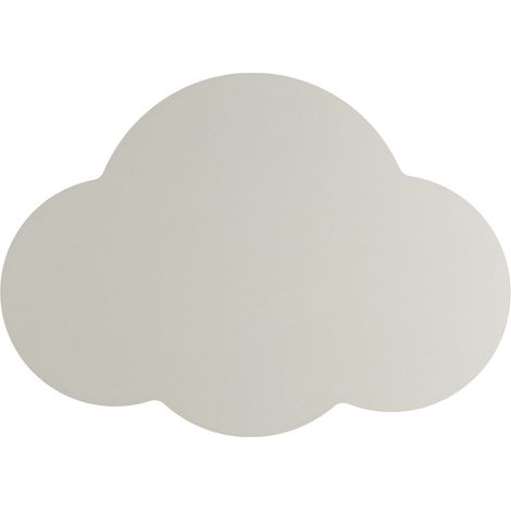 Applique chambre d'enfant métal L: 38 cm blanc beige G9 2 lampes (1/5)