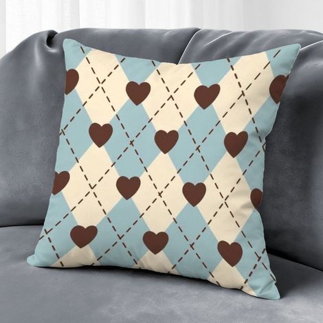 Housse de coussin floral printemps, décoration maison salon chambre,40×40cm (1/5)