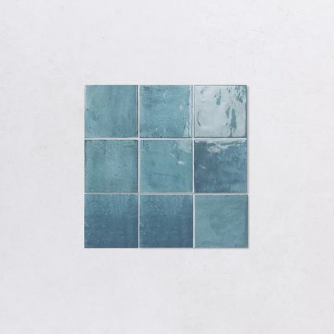 Faience Effet Zellige Bleu SOROLLA Blue 13,2x13,2cm (1/3)