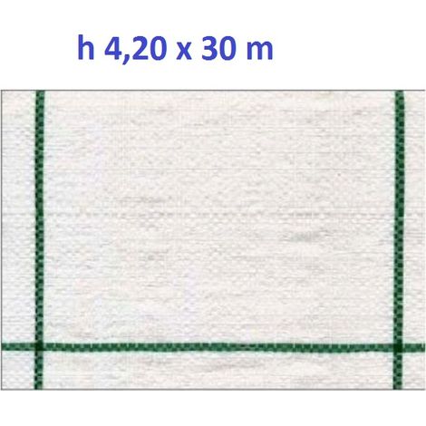 Telo per Pacciamatura Bianco - L 30 x H 4,20 m
