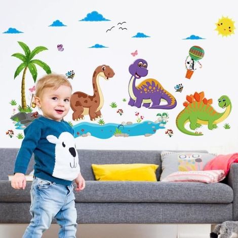 Stickers muraux Dinosaure Paradis Garde d'enfants Stickers muraux (1/3)