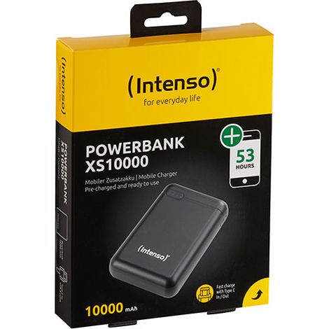 Power Bank INTENSO 7313530 10000 mAh Negro