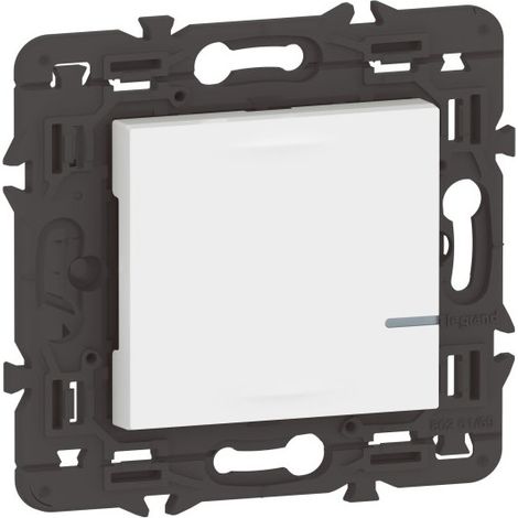 Legrand 077701LA Mosaic Smart Switch ohne Neutralleiter mit Dimmer und Netatmo – Weiß
