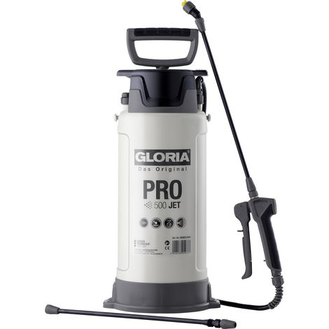 Gloria Haus und Garten 003652.0000 PRO 500 JET Drucksprüher 5 l
