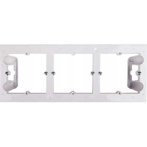 Caja de derivación kontakt-simon dpn3/11 3 módulos superficie brillante (1/2)