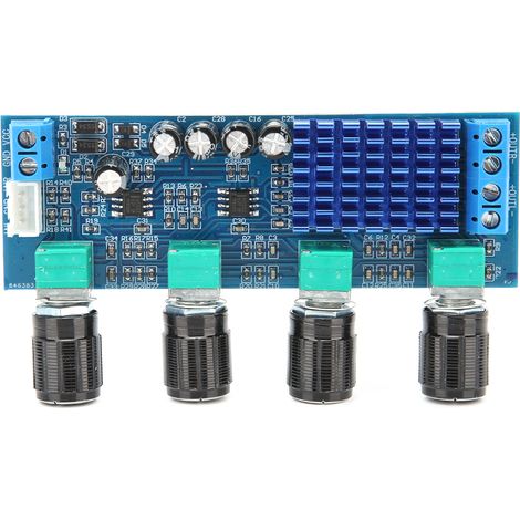 Carte d'amplificateur audio numérique stéréo haute puissance M577 à double canal de 80 W (1/5)