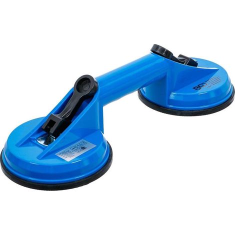 Double Ventouse Caoutchouc D.120 mm - ABS, 325 mm - Forte Adhérence et Prise Sécurisée - D-Work (1/5)