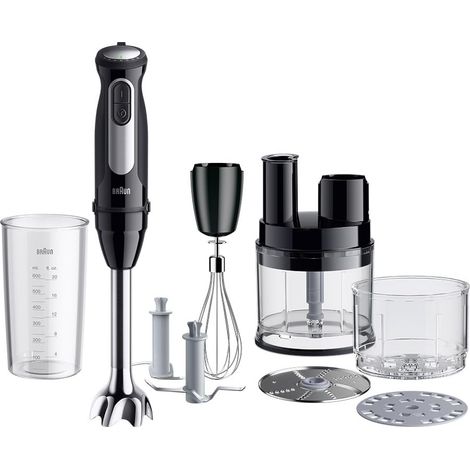 Braun MultiQuick 5 Pro MQ55755M Frullatore a Immersione Nero (1/5)