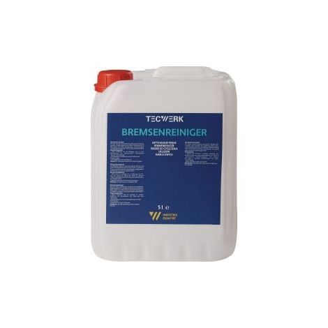 Nettoyant Freins sans acétone 5L Bidon TECWERK (1/2)
