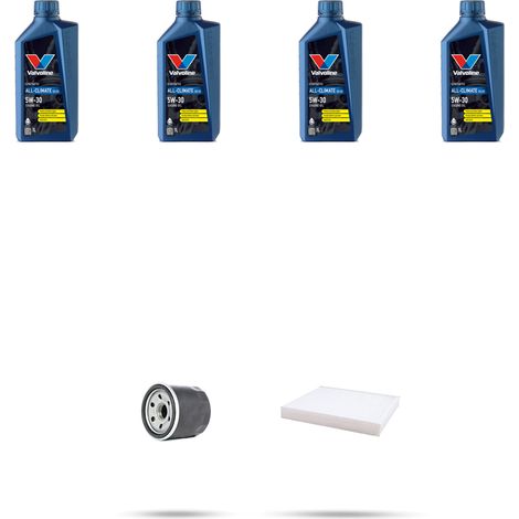 Kit tagliando 4 FILTRI e 4L OLIO compatibile con Hyundai Creta 1.6 MPI 90kw dal 2016 (1/5)