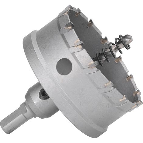 75-mm-Hartmetall-Lochsägebohrer, TCT-Industriekernbohrer für dicke Metalle, Edelstahl-Bohreröffner (1/5)