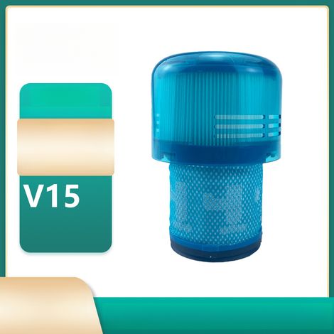 Kit di sostituzione filtri (confezione da 2) per aspirapolvere senza filo Dyson, comprensivo di filtri HEPA pre e post-filtro, retine filtranti e ricambi per il modello V15. (1/5)