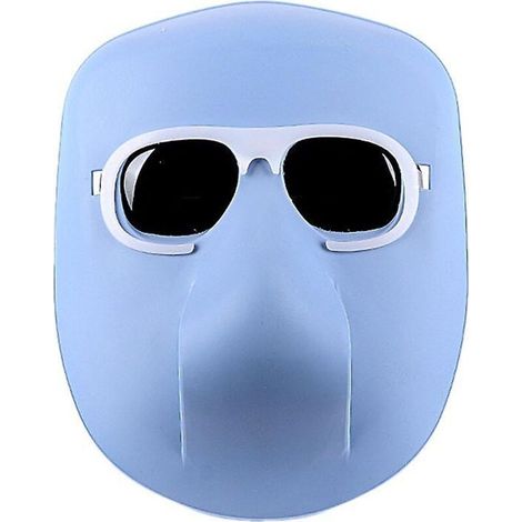 Lunettes de soudage noires avec bandeau élastique pour le soudage à l'arc et au plasma (1/5)