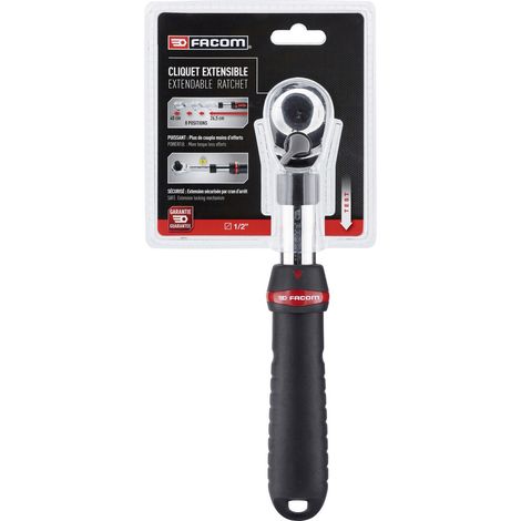 Facom  SXL.161PB Teleskop-Umschaltknarre 1/2" (12.5 mm) 264 mm