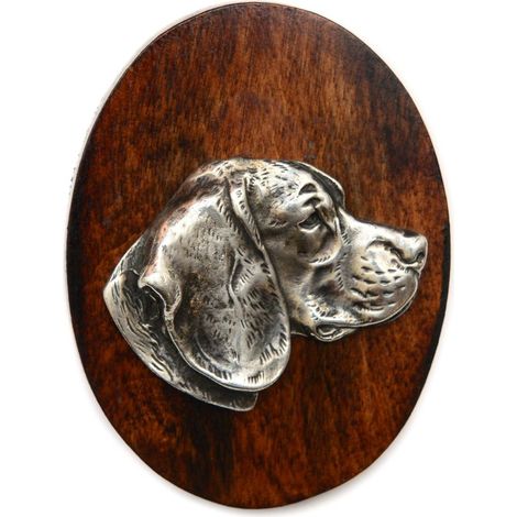 Broche Beagle pour exposition canine, attache pour numéro de départ, épinglette pour chien de la marque Art-Dog (1/4)
