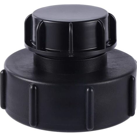 Adaptateur Réservoir IBC S100 x 8 Réduction S60 x 6 Filetage Grossier Capuchon Tuyau Arrosage Robinetterie (1/4)