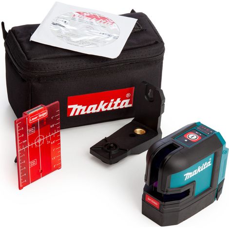 Makita SK105DZ 12V Red Laser Level with Cross Line Laser, Cordless (Battery and Charger Not Included)