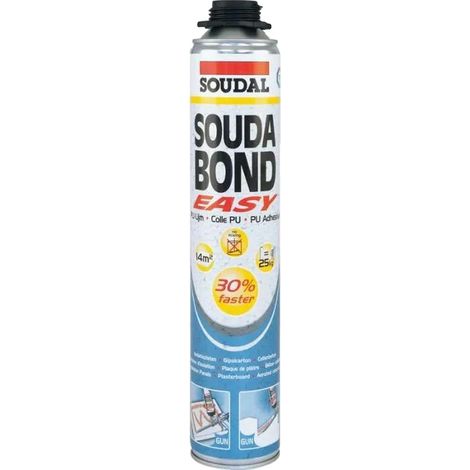 Soudal Soudabond Easy Gun schiuma adesiva arancione 750 ml (1/2)