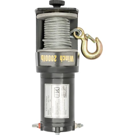 Treuil Électrique, Haute Capacité de Charge, Conception Étanche, noir (1/2)
