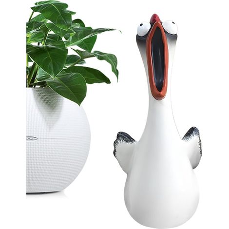 Chicken Figur Langer Hals einzigartiges Ornament Hahn Hof