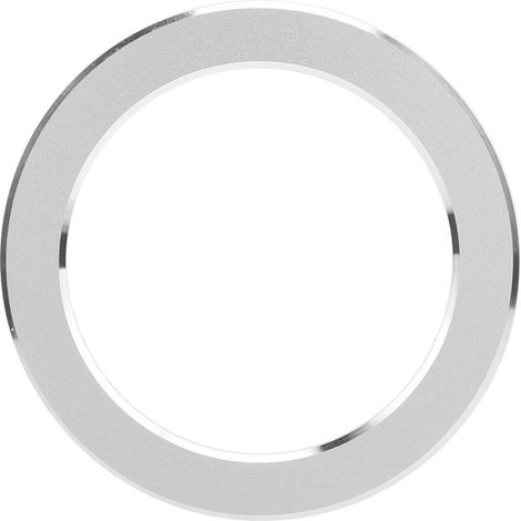 Button of stop of start of the engine, trim of cover made of aluminum alloy silver, indoor of car