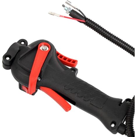 Interruttore per impugnatura del decespugliatore con cavo dell'acceleratore, accessorio professionale portatile per tosaerba a zaino - ALTRO (1/3)
