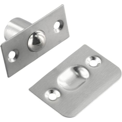 Fermoir à bille en bois pour porte de placard, fermeture (1/5)