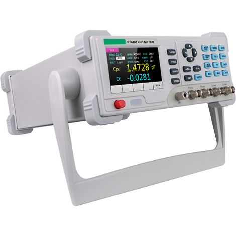 Compteur numérique LCR de paillasse 100Hz-10KHz Testeur de capacité d'inductance de résistance de compteur numérique de haute précision Précision de 0,1% Écran LCD de 3,5 pouces , Prise UE (1/5)