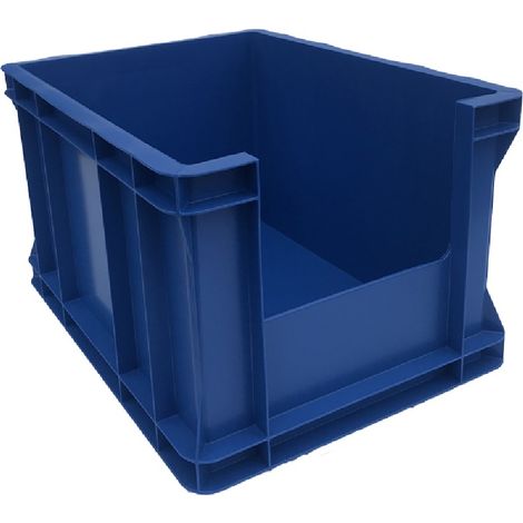 Container mit Sichtfenster 400x300x220 Blau (1/3)